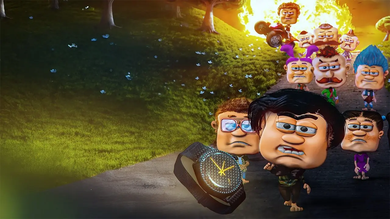 Square Heads backdrop