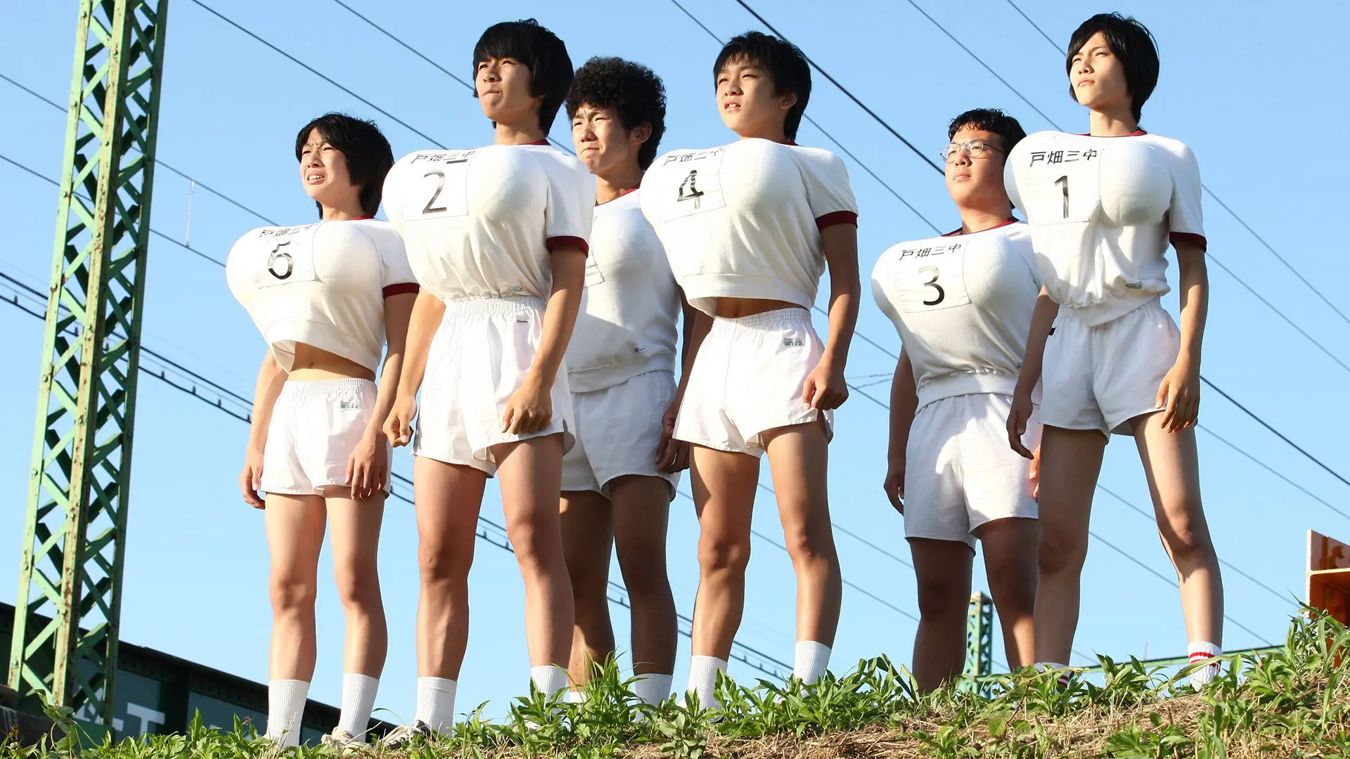 Oppai Volleyball backdrop