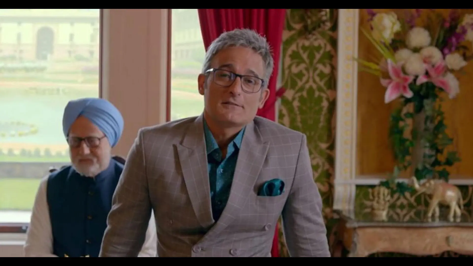 The Accidental Prime Minister backdrop