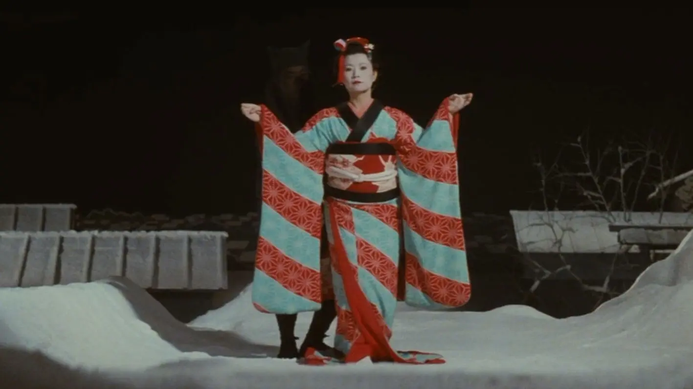 The Ondekoza backdrop