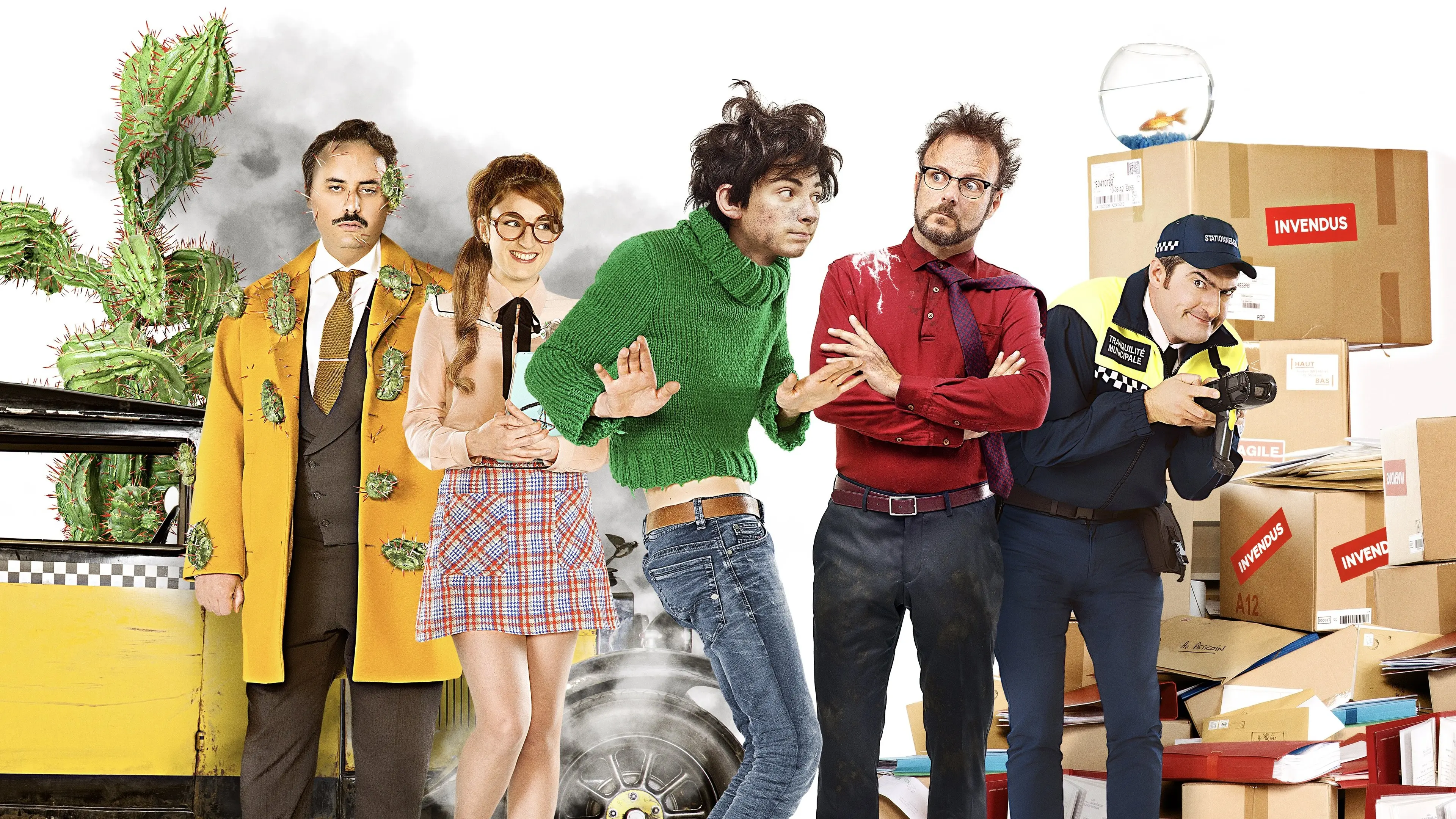 Gaston Lagaffe backdrop