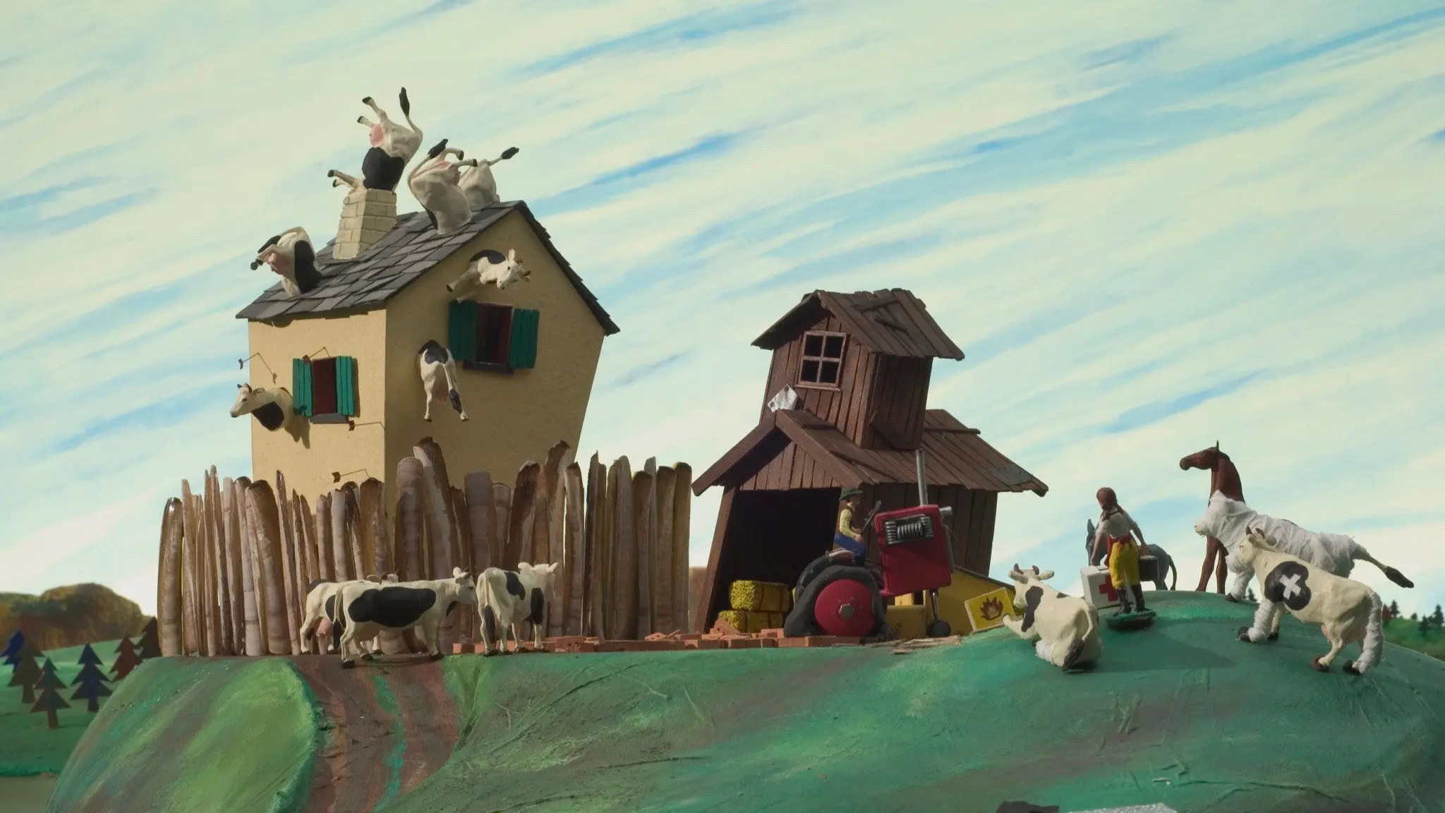 A Town Called Panic backdrop