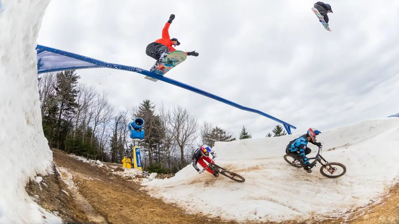 Last Chair, First Run backdrop