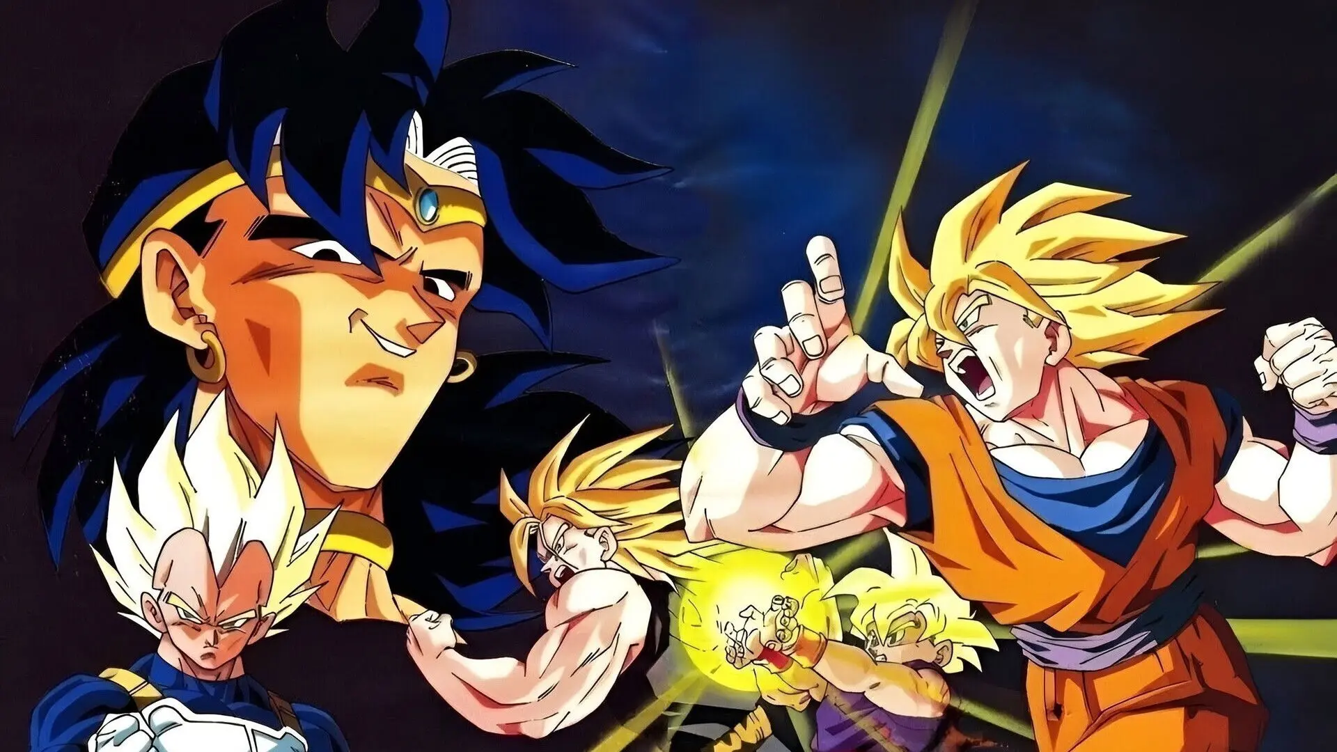 Dragon Ball Z: Broly - The Legendary Super Saiyan backdrop