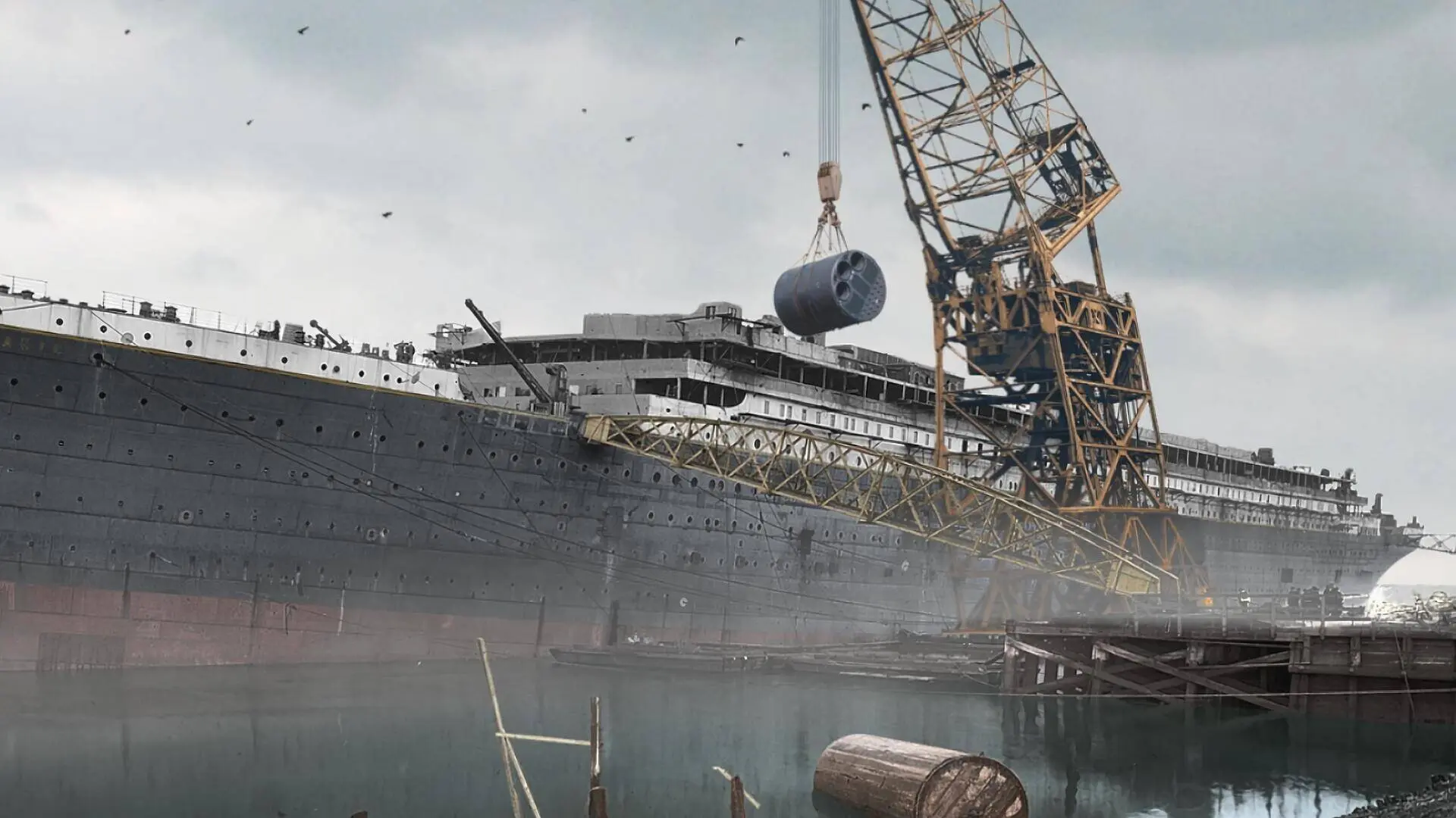 Titanic: Building the World's Largest Ship backdrop