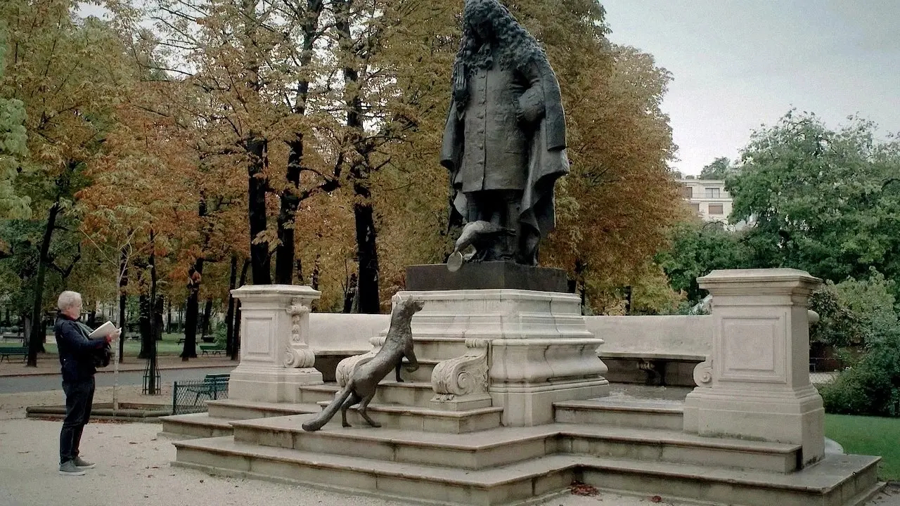 Jean de la Fontaine and His Fables backdrop