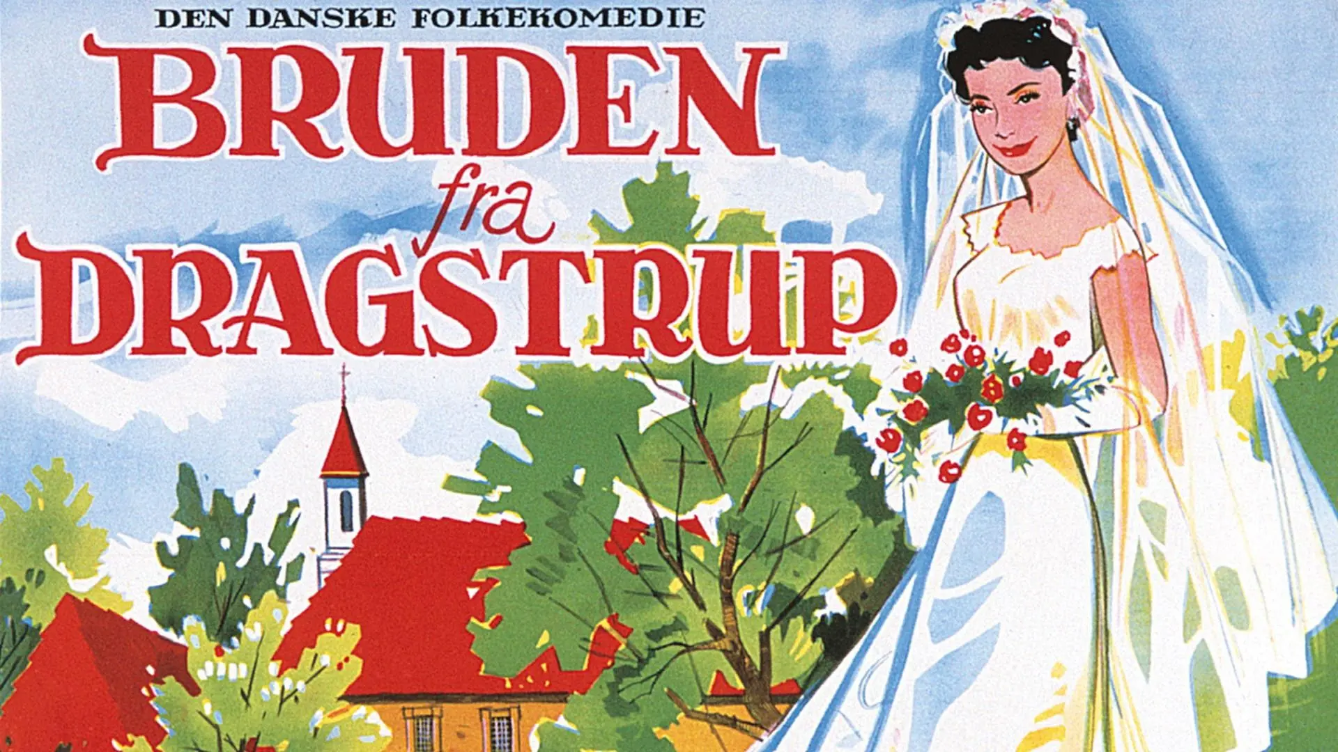 The bride from Dragstrup backdrop