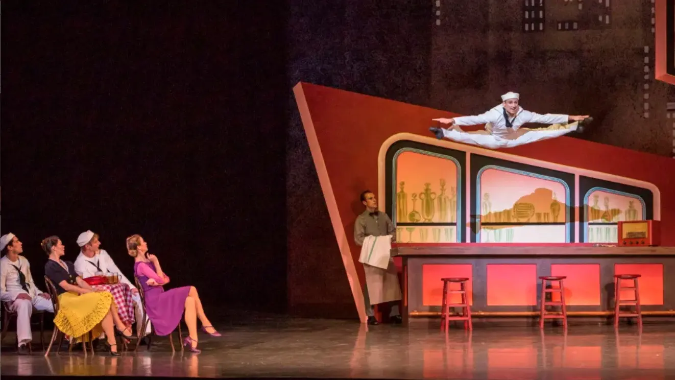 Paris Opera Ballet: Tribute to Jerome Robbins 2 backdrop