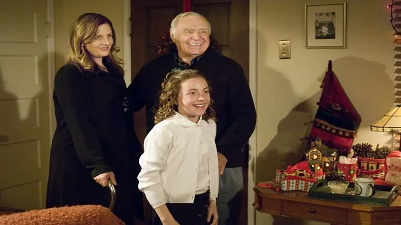 A Grandpa for Christmas backdrop