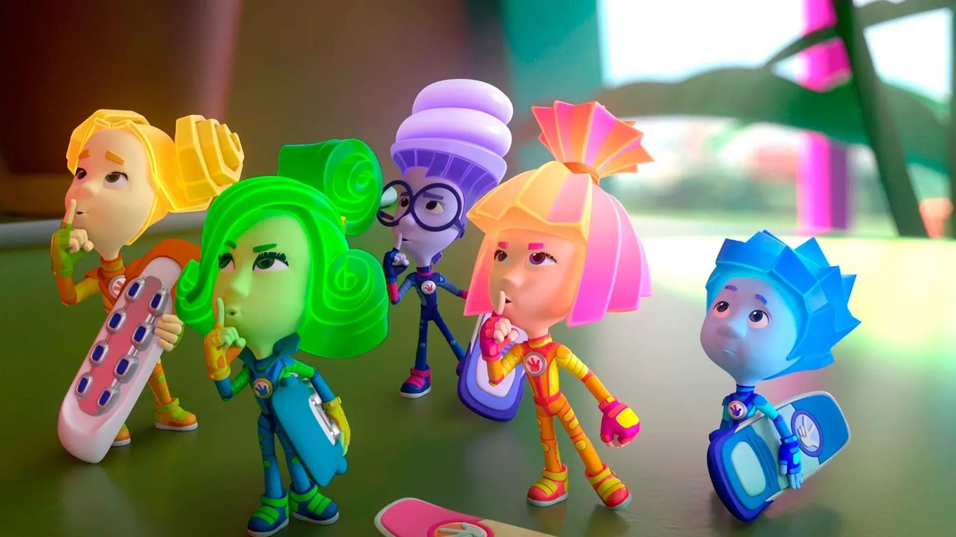 The Fixies: Top Secret backdrop