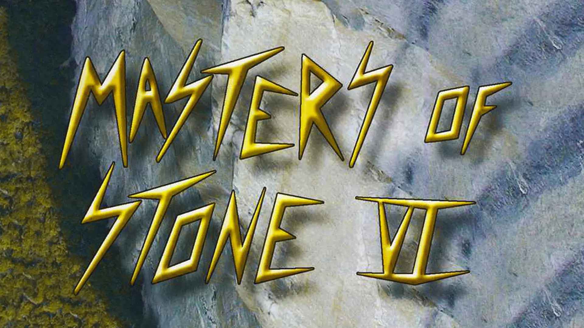 Masters of Stone VI - Breakthrough backdrop