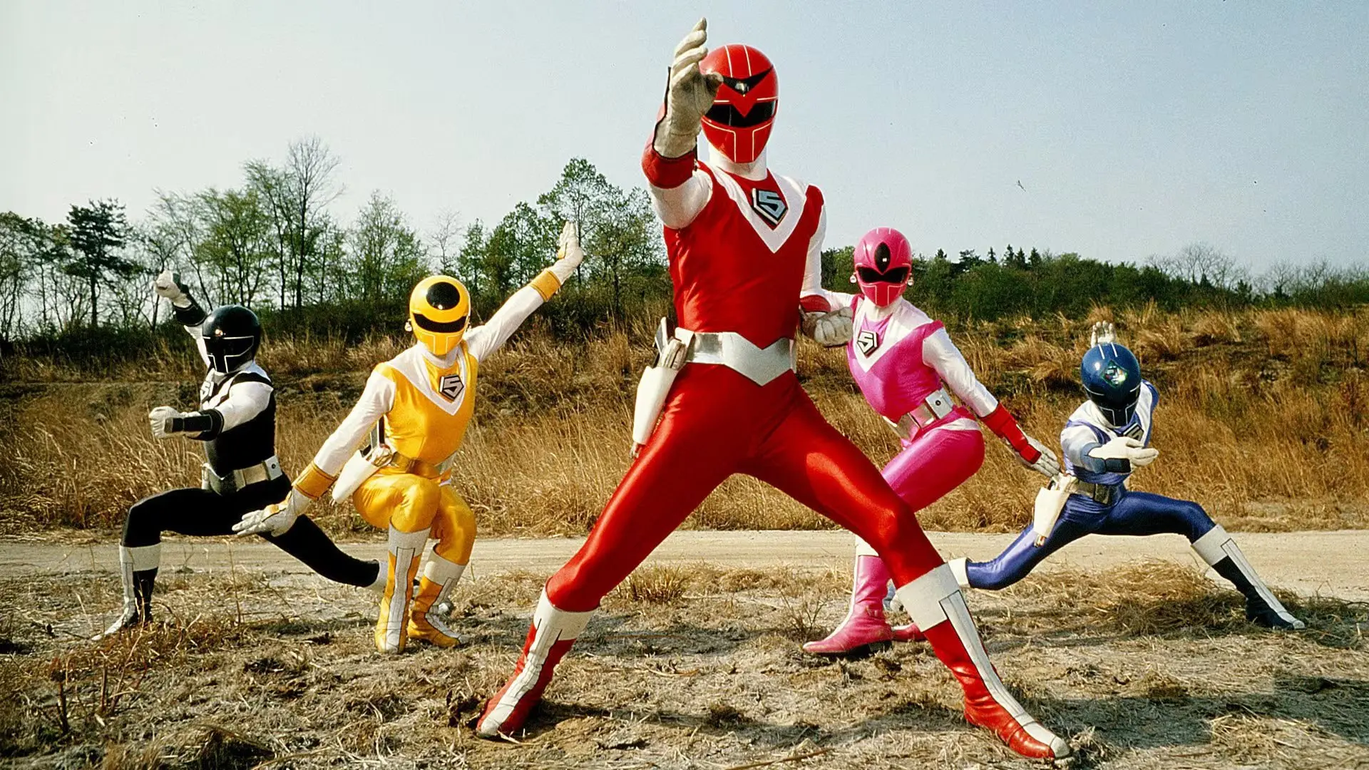 Hikari Sentai Maskman backdrop