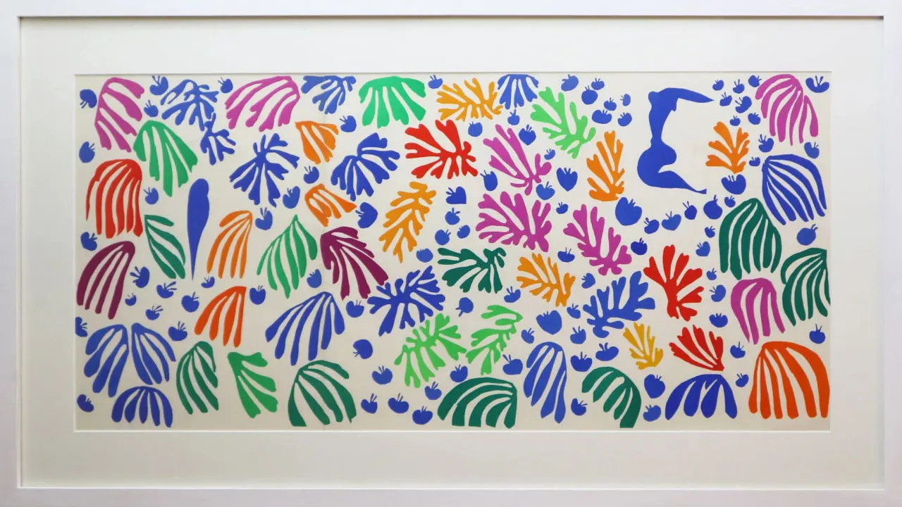 Becoming Matisse backdrop