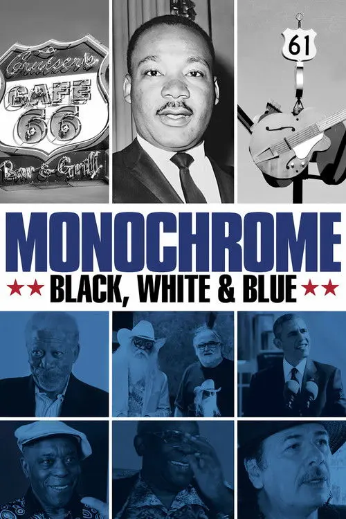 Monochrome: Black, White & Blue