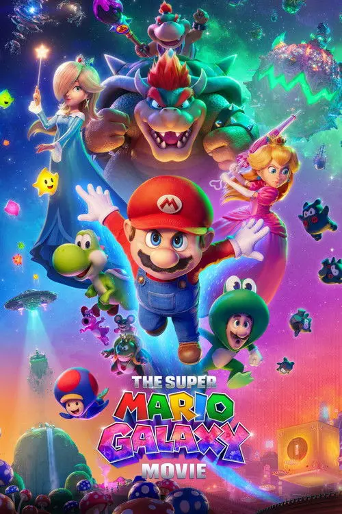 The Super Mario Galaxy Movie poster - Movie from 2026