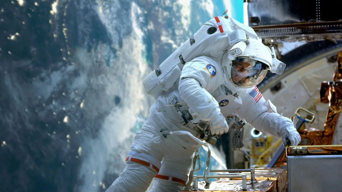 Secrets of the Space Station backdrop