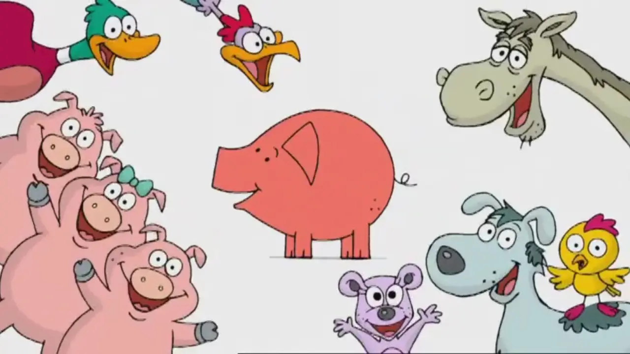 Slim Pig backdrop