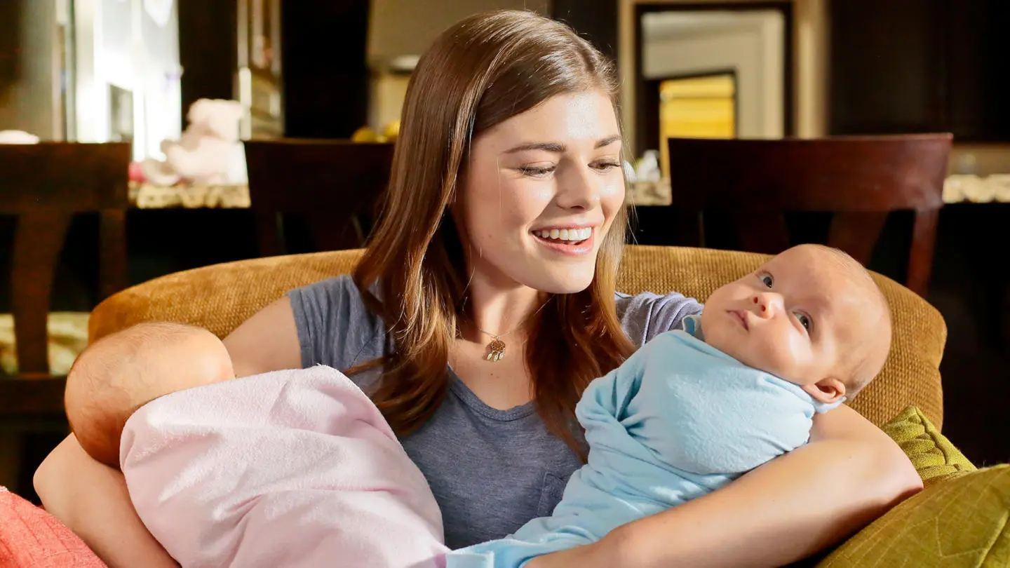 Double Mommy backdrop