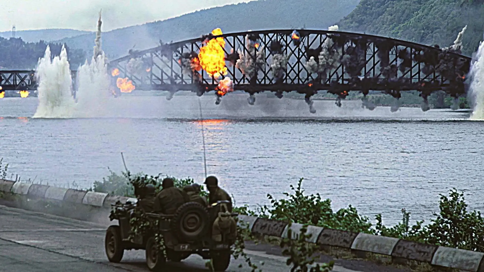 The Bridge at Remagen backdrop