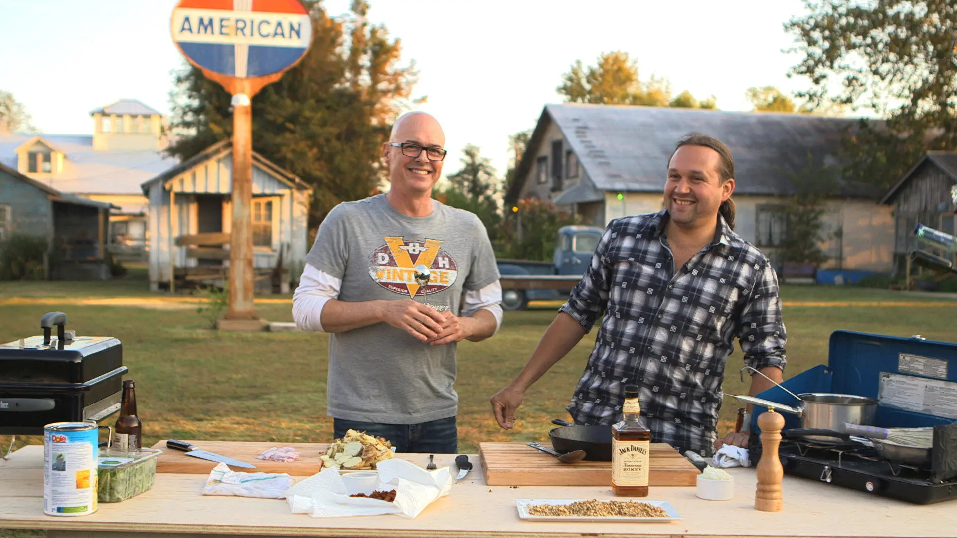 Bouffe en cavale backdrop
