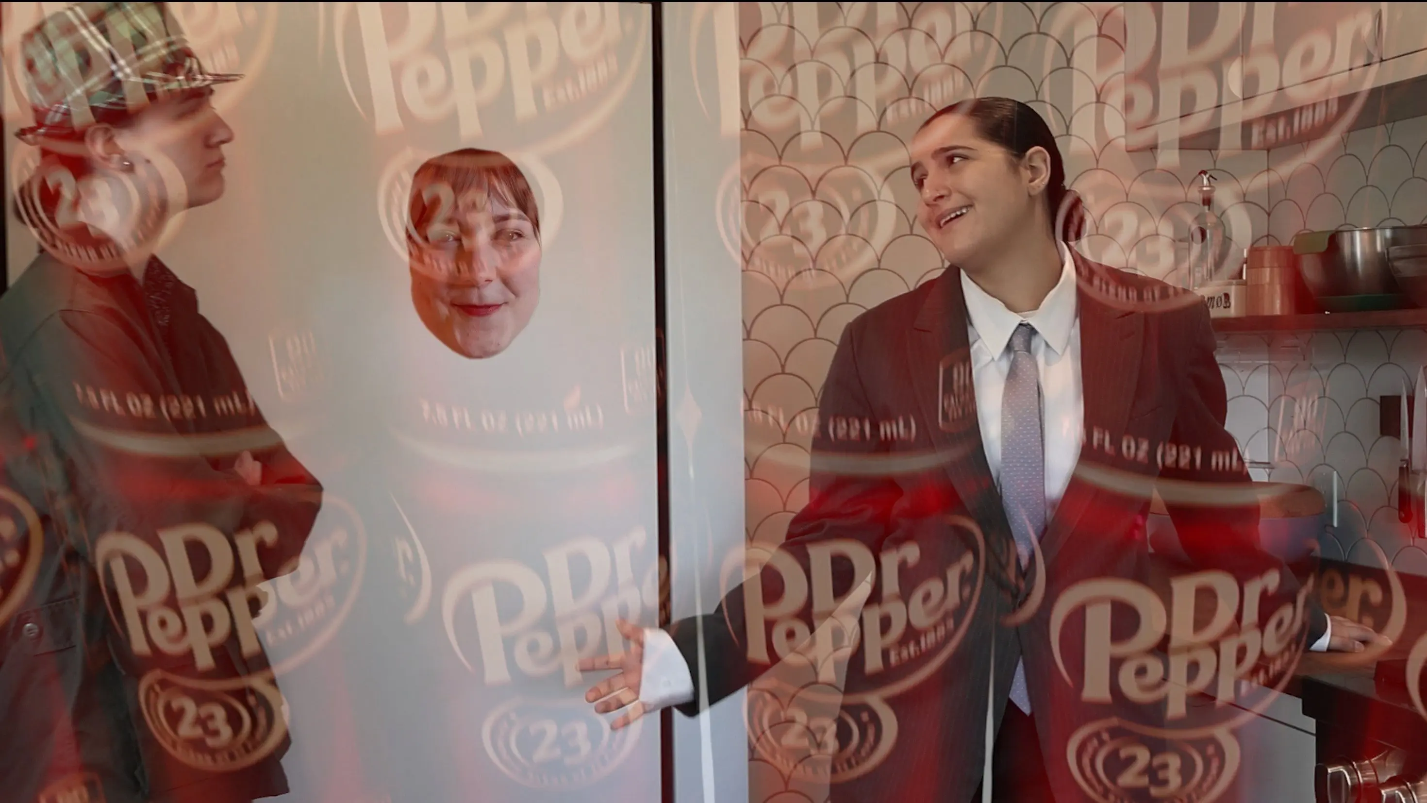 Refrigeromania backdrop