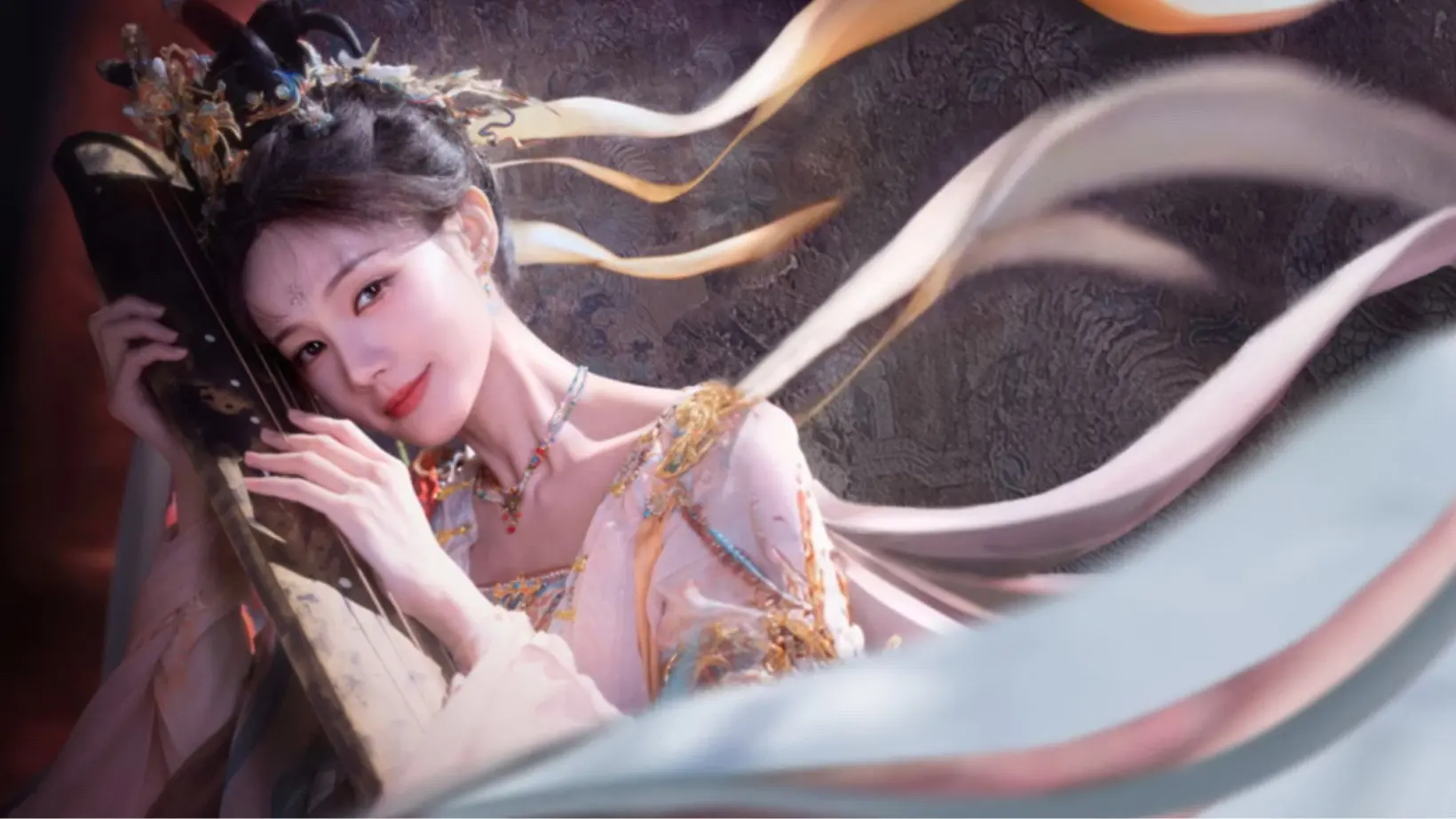 The Melody of Love backdrop