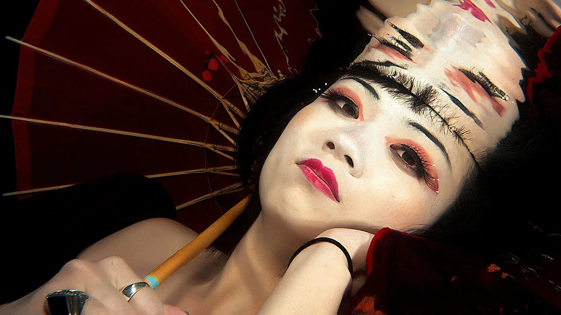M. Butterfly backdrop