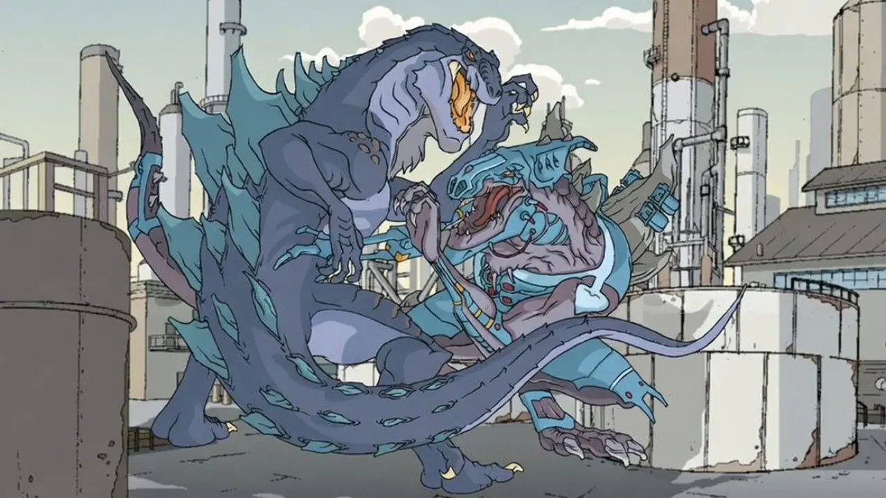 Godzilla: The Series - Monster War backdrop