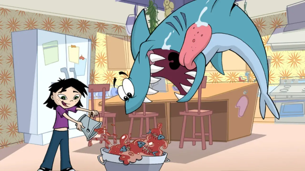 Kenny the Shark backdrop