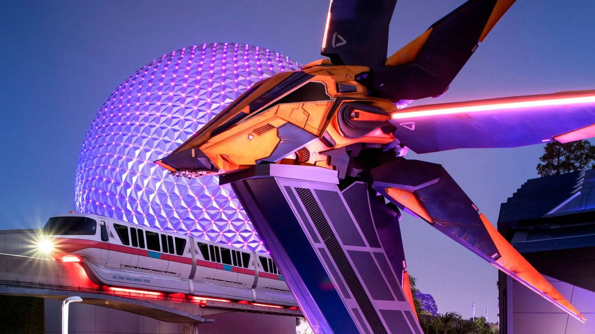 EPCOT Becoming: Inside the Transformation backdrop