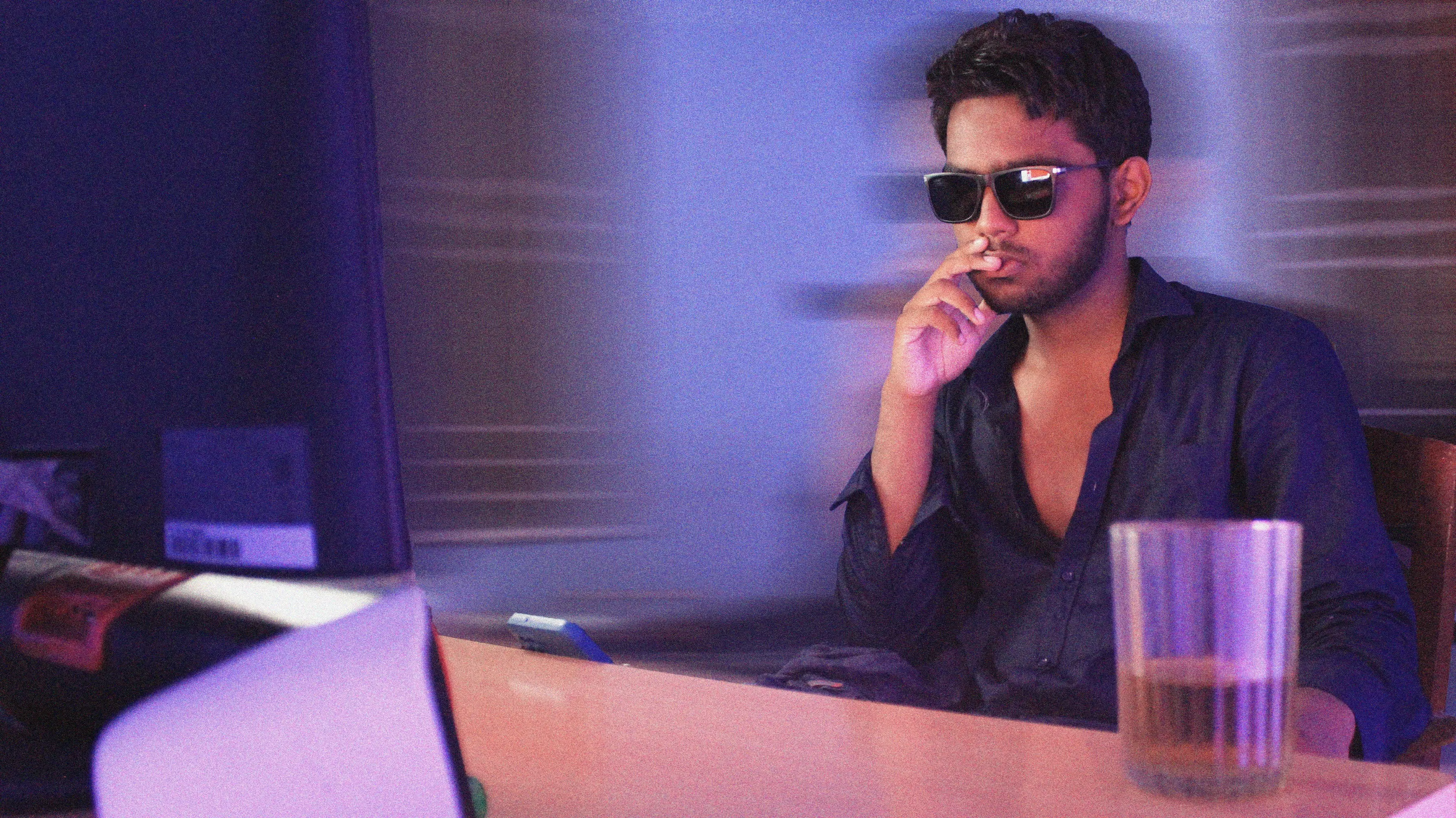 Abijith's Alone backdrop