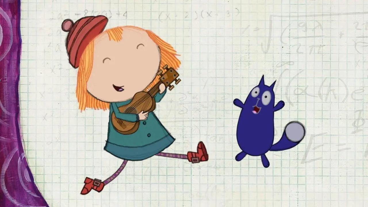 Peg + Cat backdrop