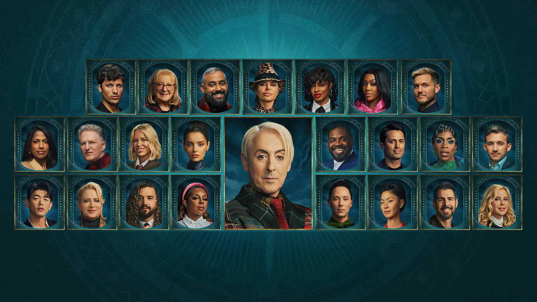 The Traitors backdrop