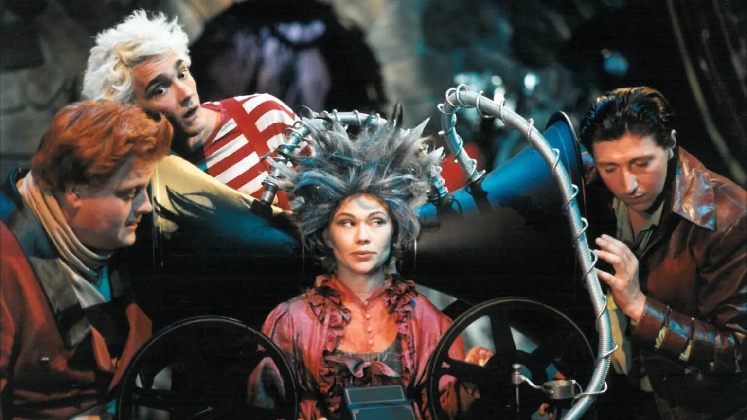 Den hemmelige tunnel backdrop