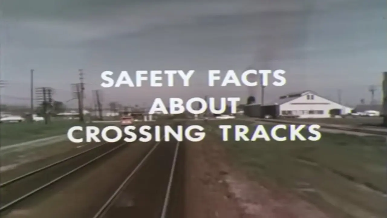 Safety Facts About Crossing Tracks backdrop