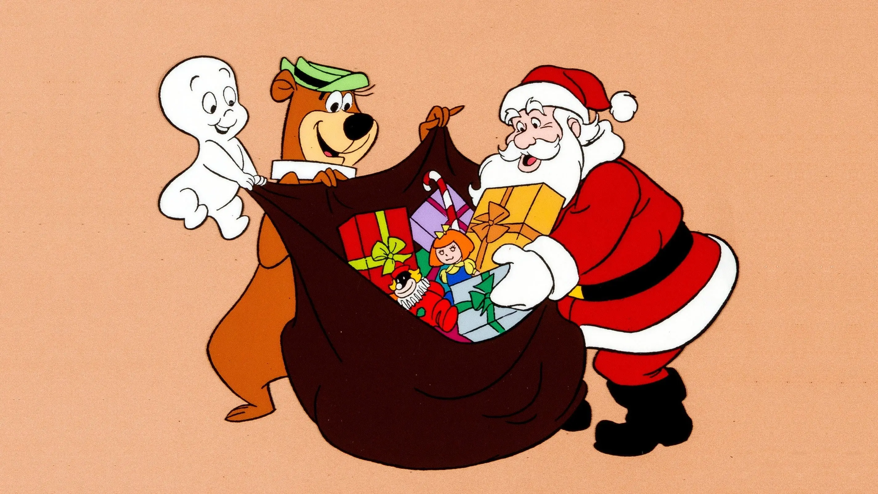 Casper's First Christmas backdrop