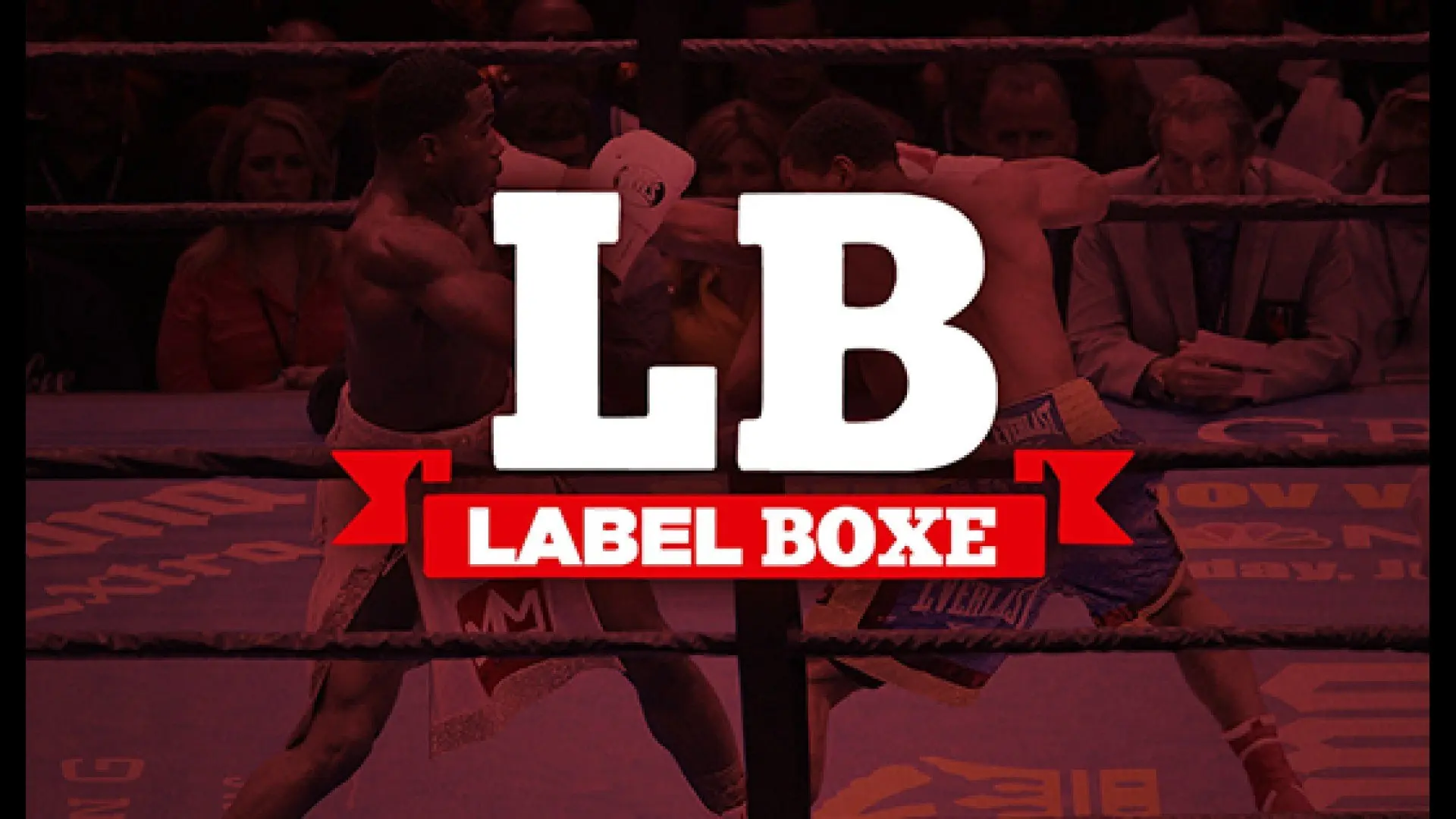 Label Boxe backdrop
