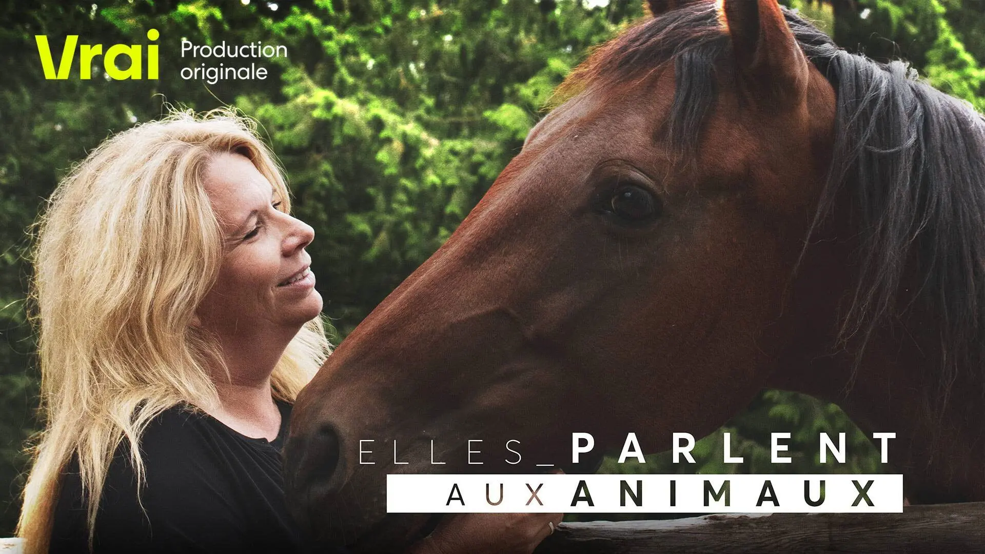 Elles parlent aux animaux backdrop