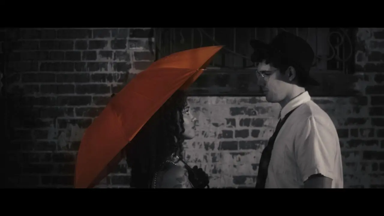 The Orange Umbrella backdrop