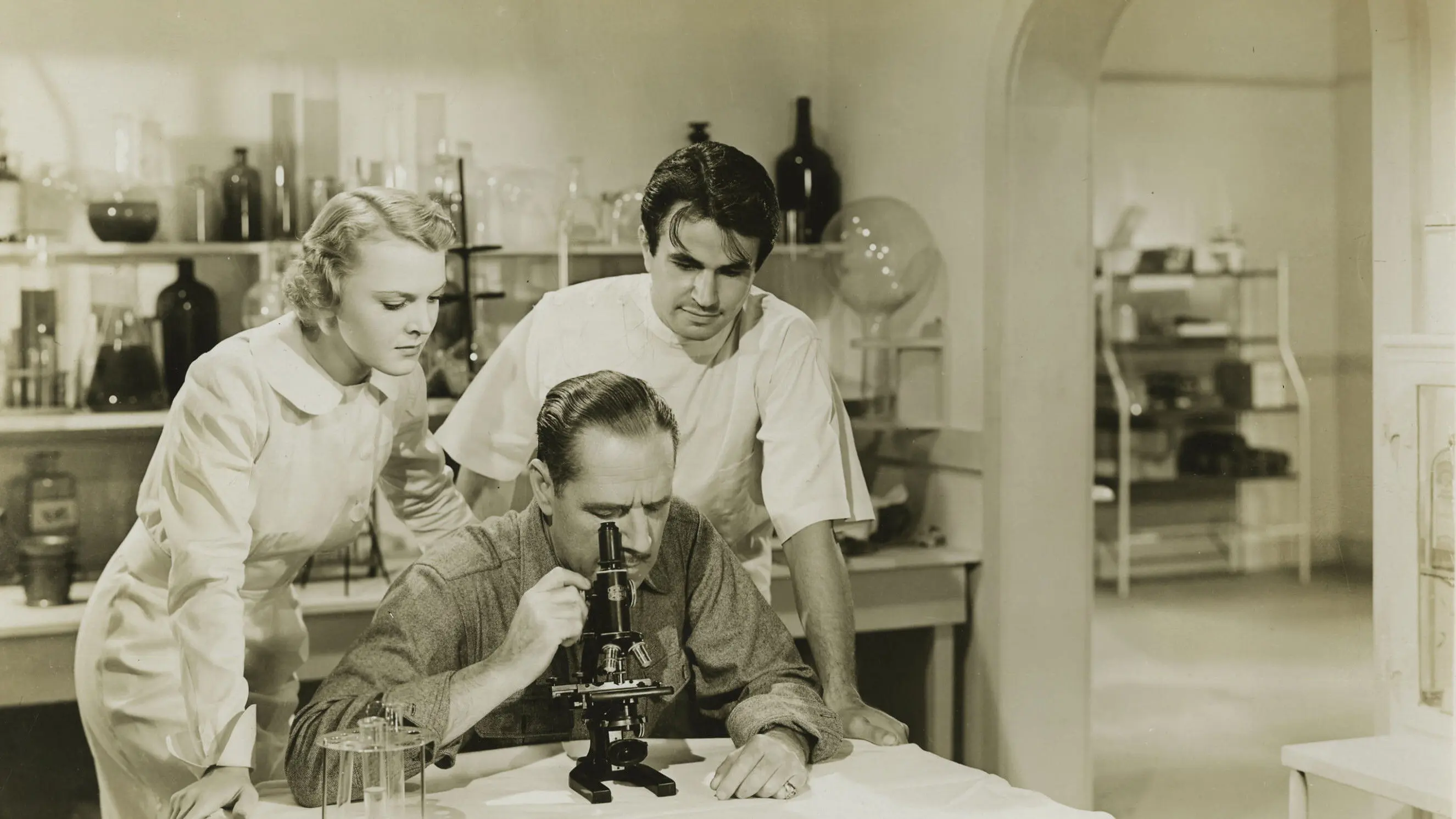 The Strange Case of Dr. Meade backdrop