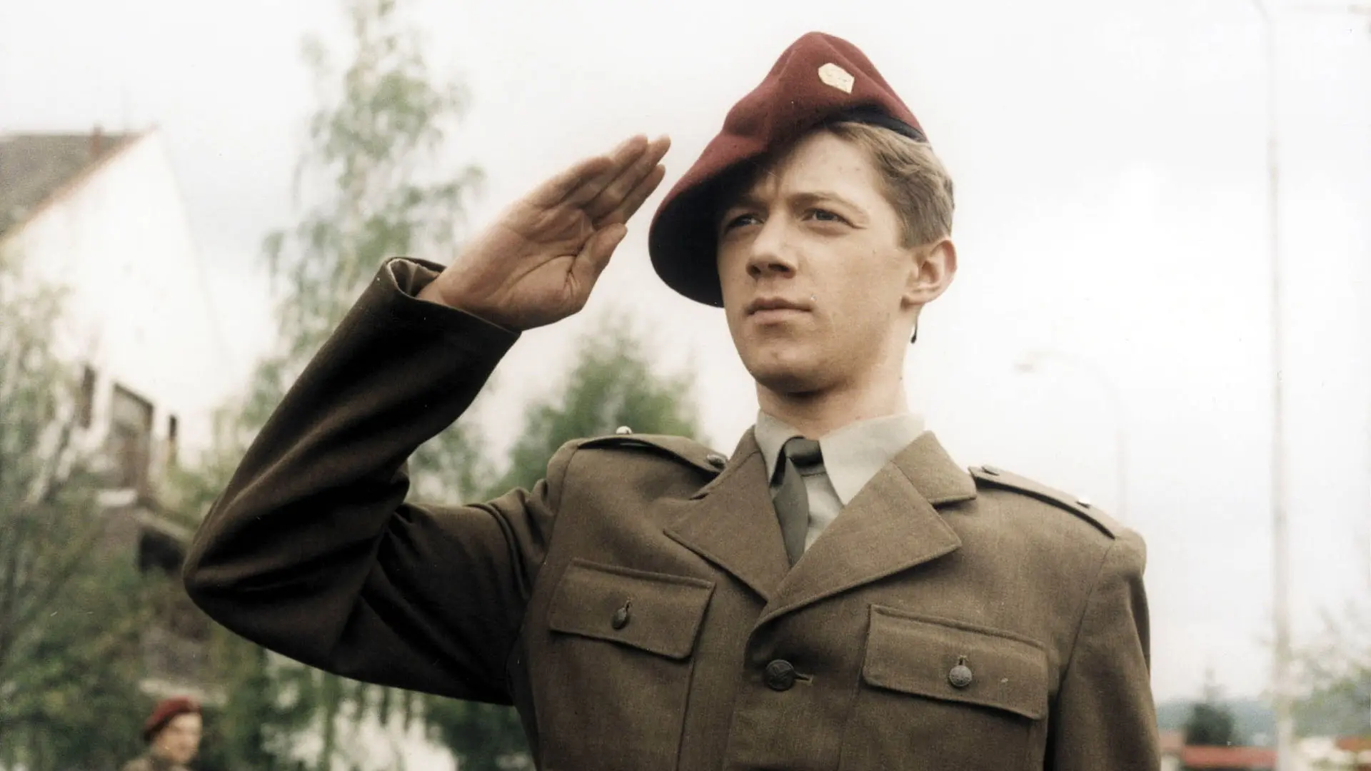 Who's That Soldier? backdrop