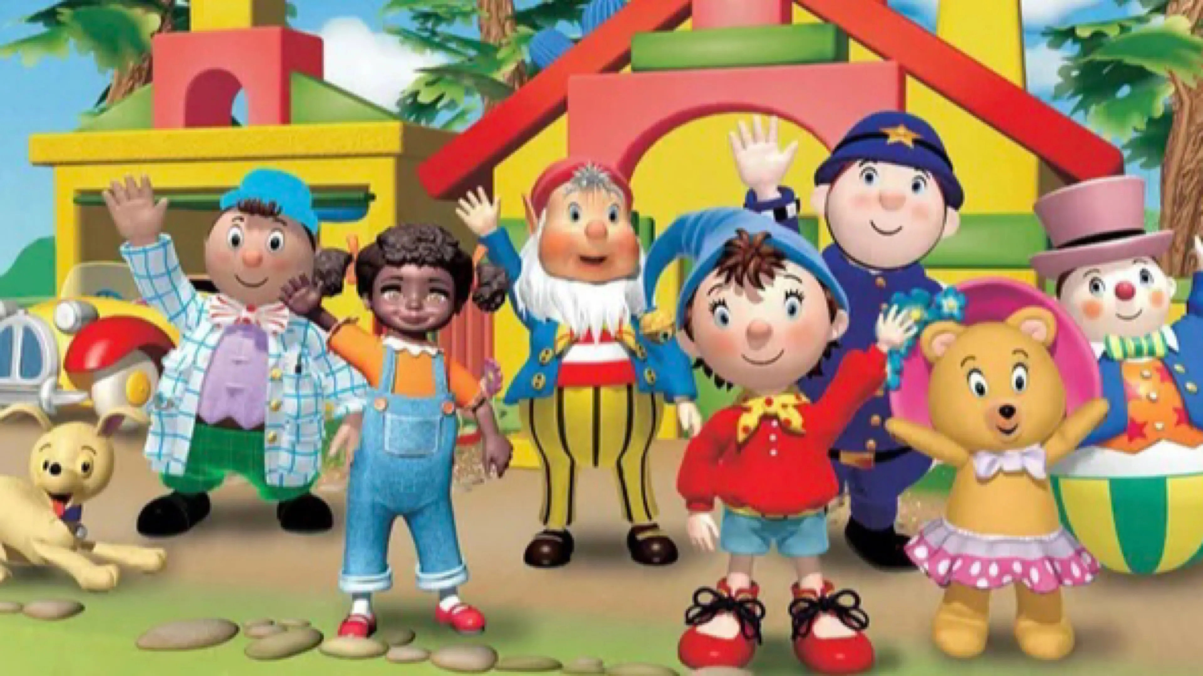 Make Way for Noddy backdrop