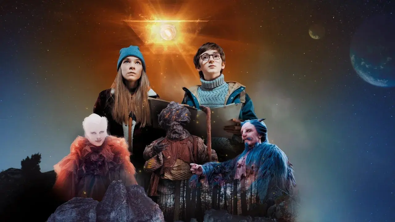 Theo and the magic talisman backdrop