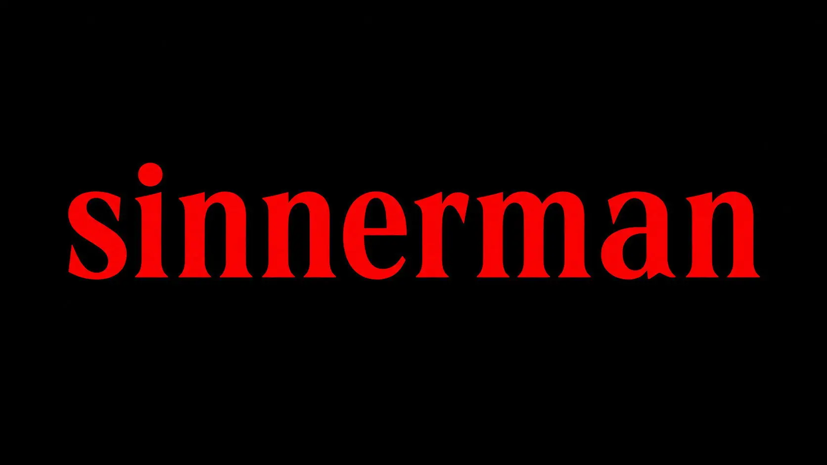 Sinnerman backdrop