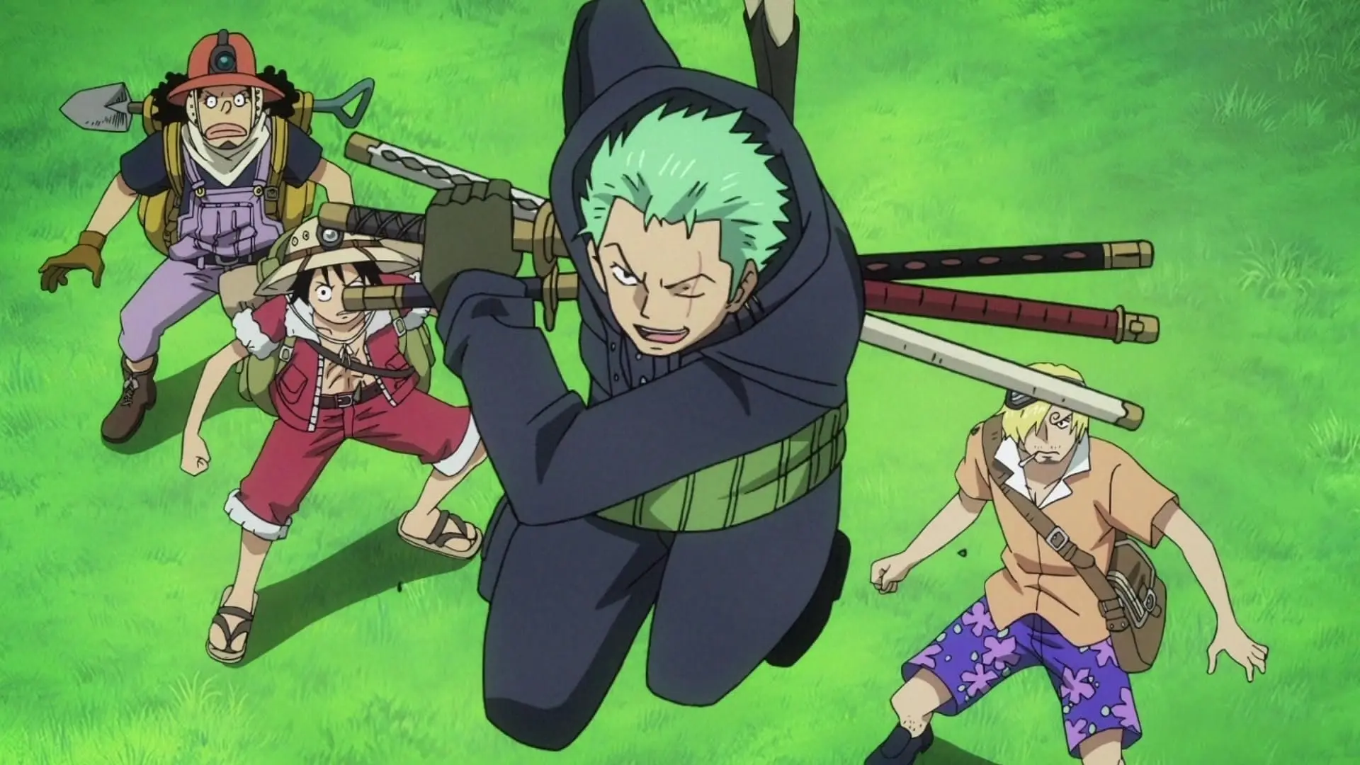 One Piece: Heart of Gold backdrop