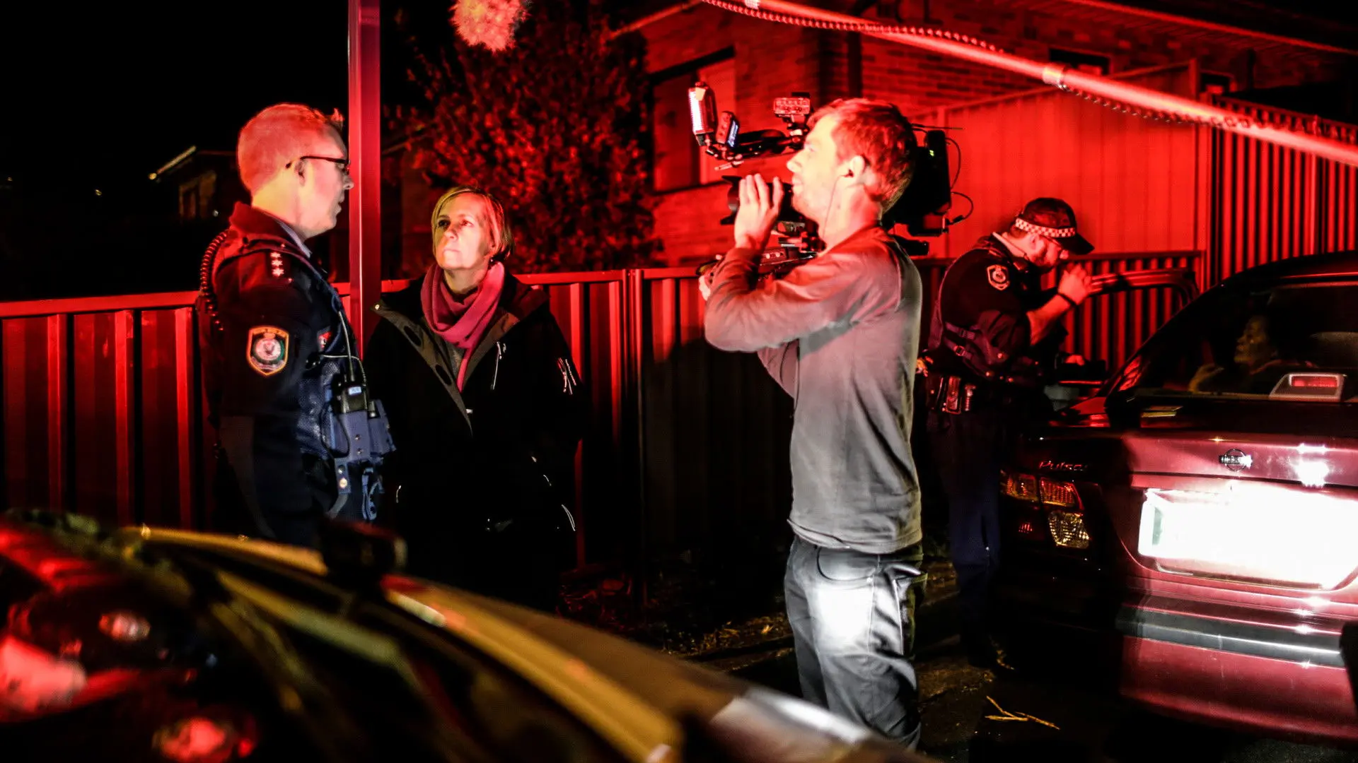 Hitting Home backdrop