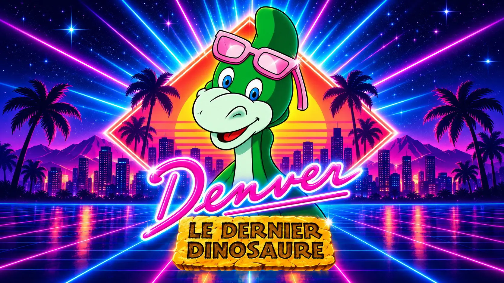 Denver, the Last Dinosaur backdrop