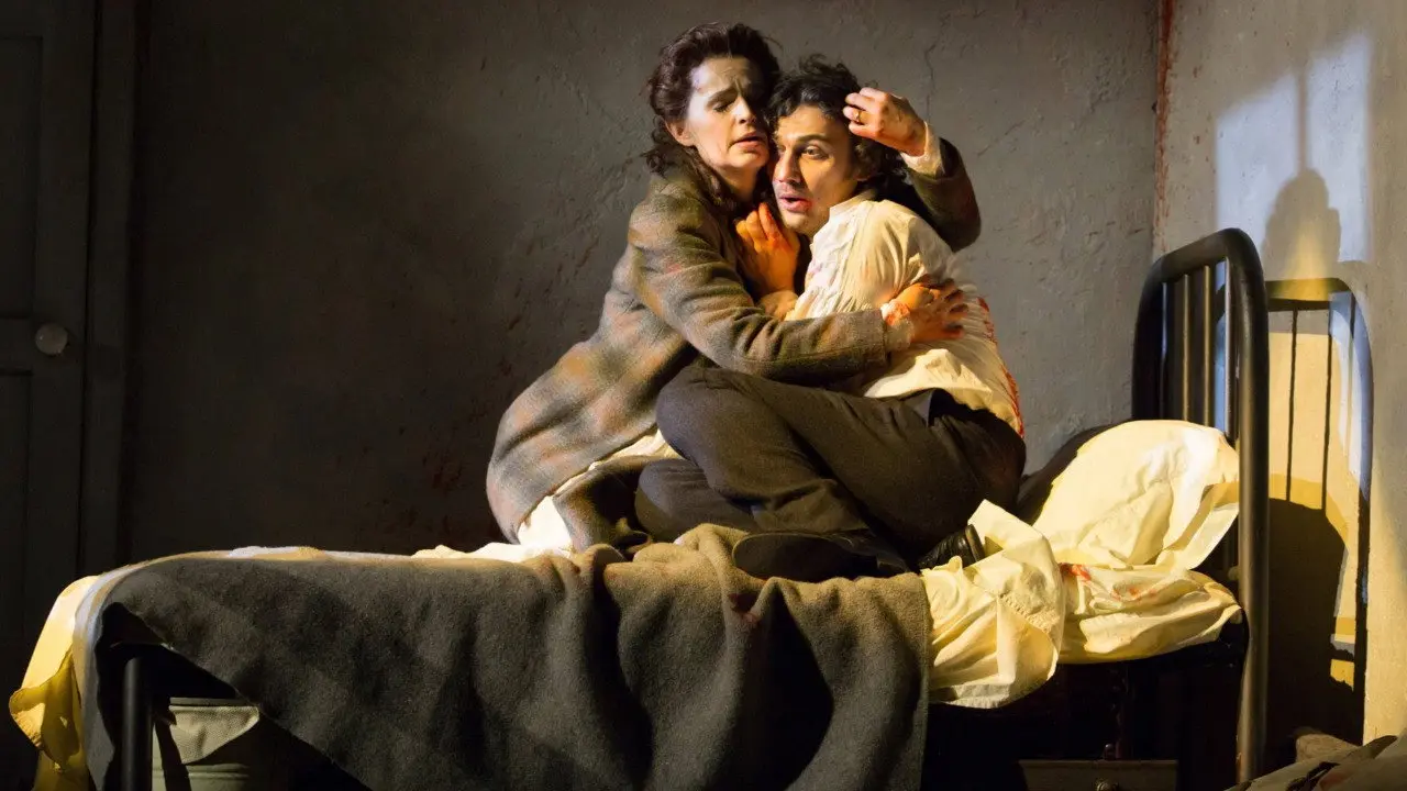 The Metropolitan Opera: Werther backdrop