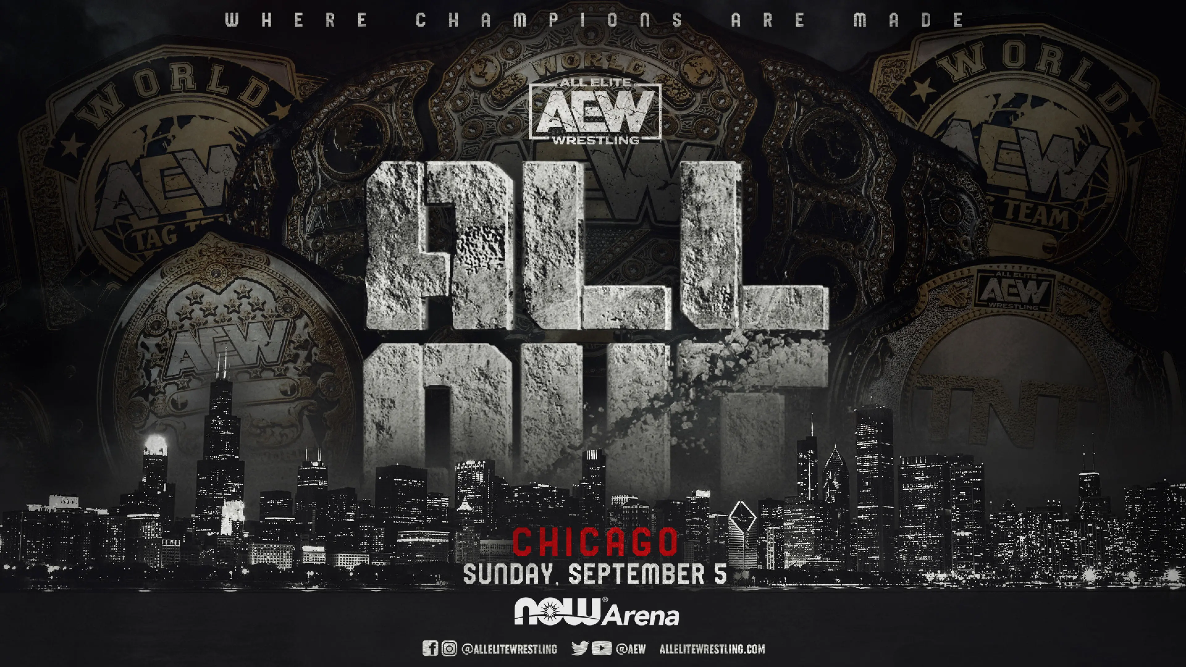 AEW All Out 2021 backdrop