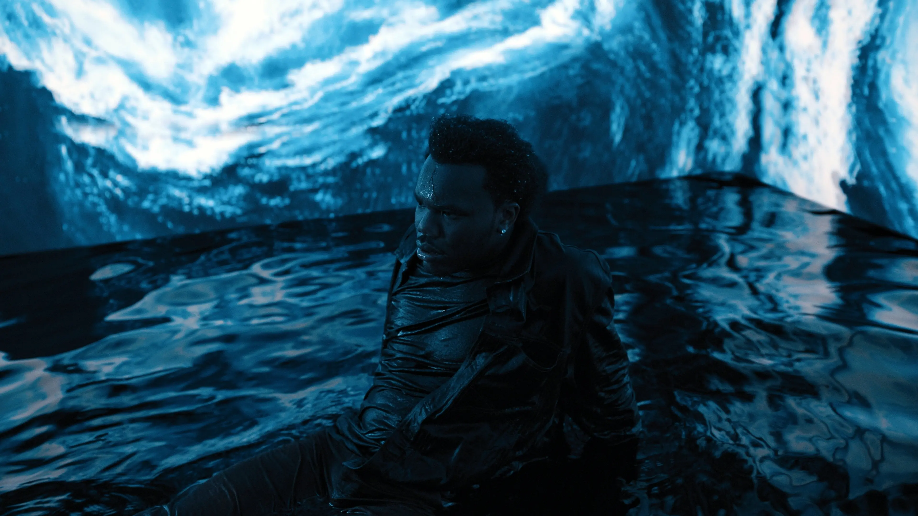 The Melodic Blue: Baby Keem backdrop